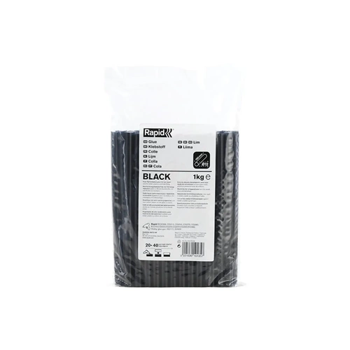 RAPİD OTO TAMİR SICAK SİLİKON 1202 SİYAH 1 KG.