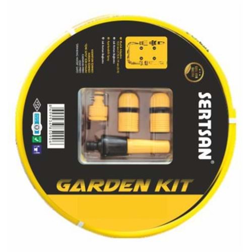 SPRİNG GARDEN SU HORTUMU ÖRGÜLÜ SET 1/2''*20MT. 62020