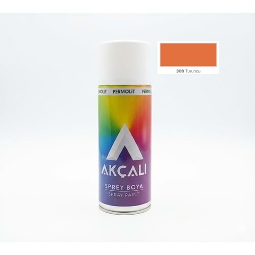 AKÇALI 309 SPREY TURUNCU BOYA 400ML