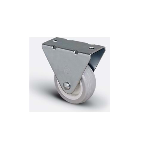 MOBİLYA TEKERİ SABİT GRİ 50*20MM