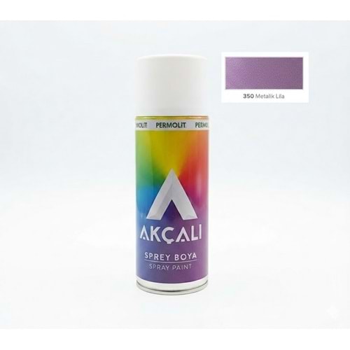 AKÇALI 350 SPREY BOYA METALİK LİLA 400ML