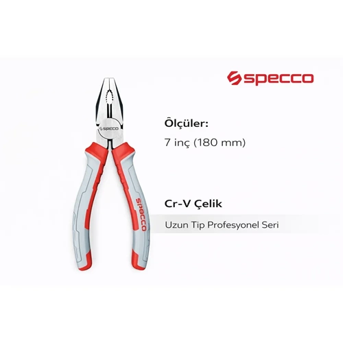 SPECCO KOMBİNE PENSE 180MM 1551