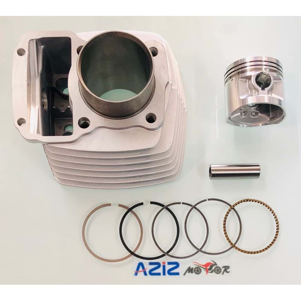 CG 125 SİLİNDİR KOMPLE 15 PERNO 56,5 MM MSR