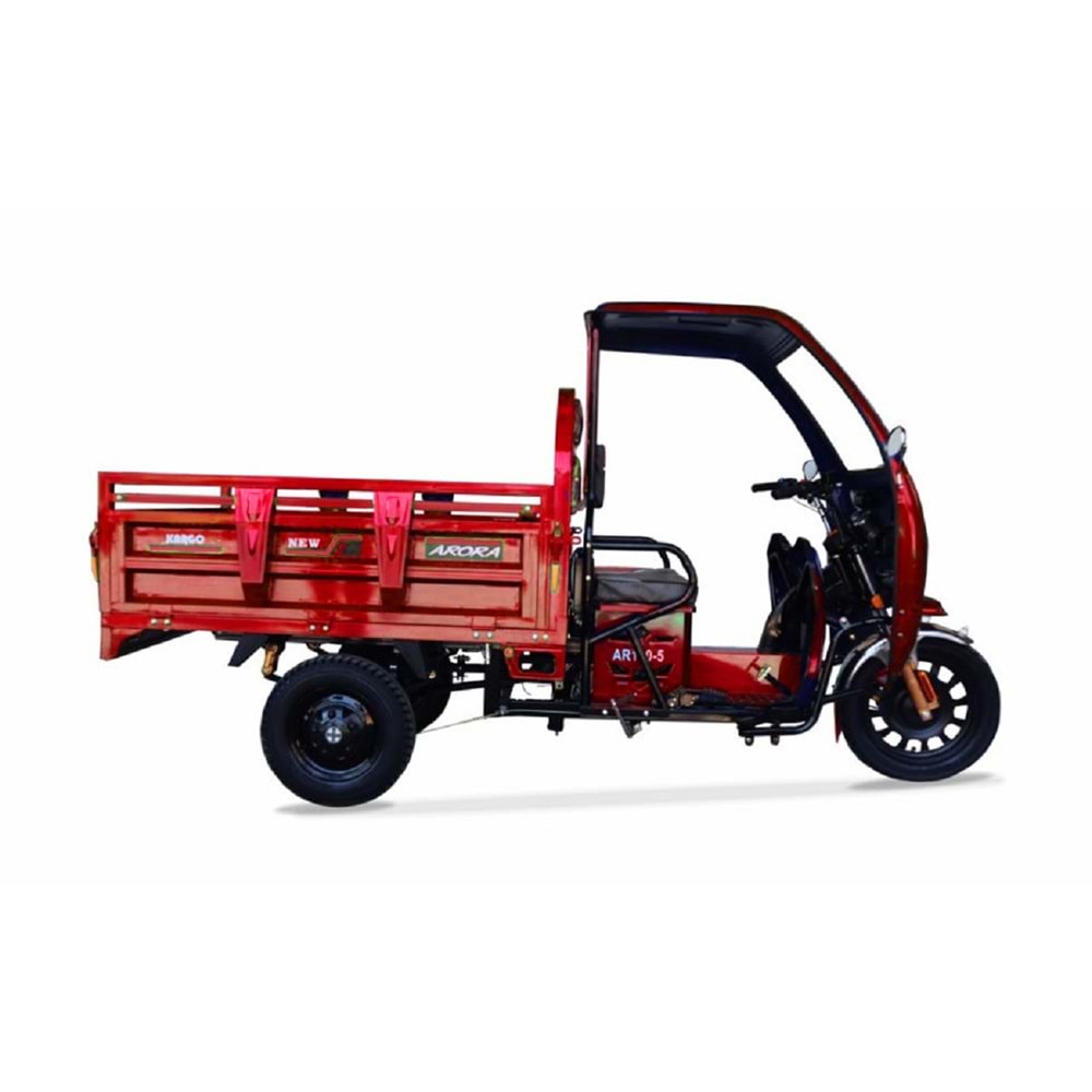 ARORA AR150-5 KARGO ÜÇ TEKER KABİNLİ KIRMIZI 3000 KM 2023 MODEL