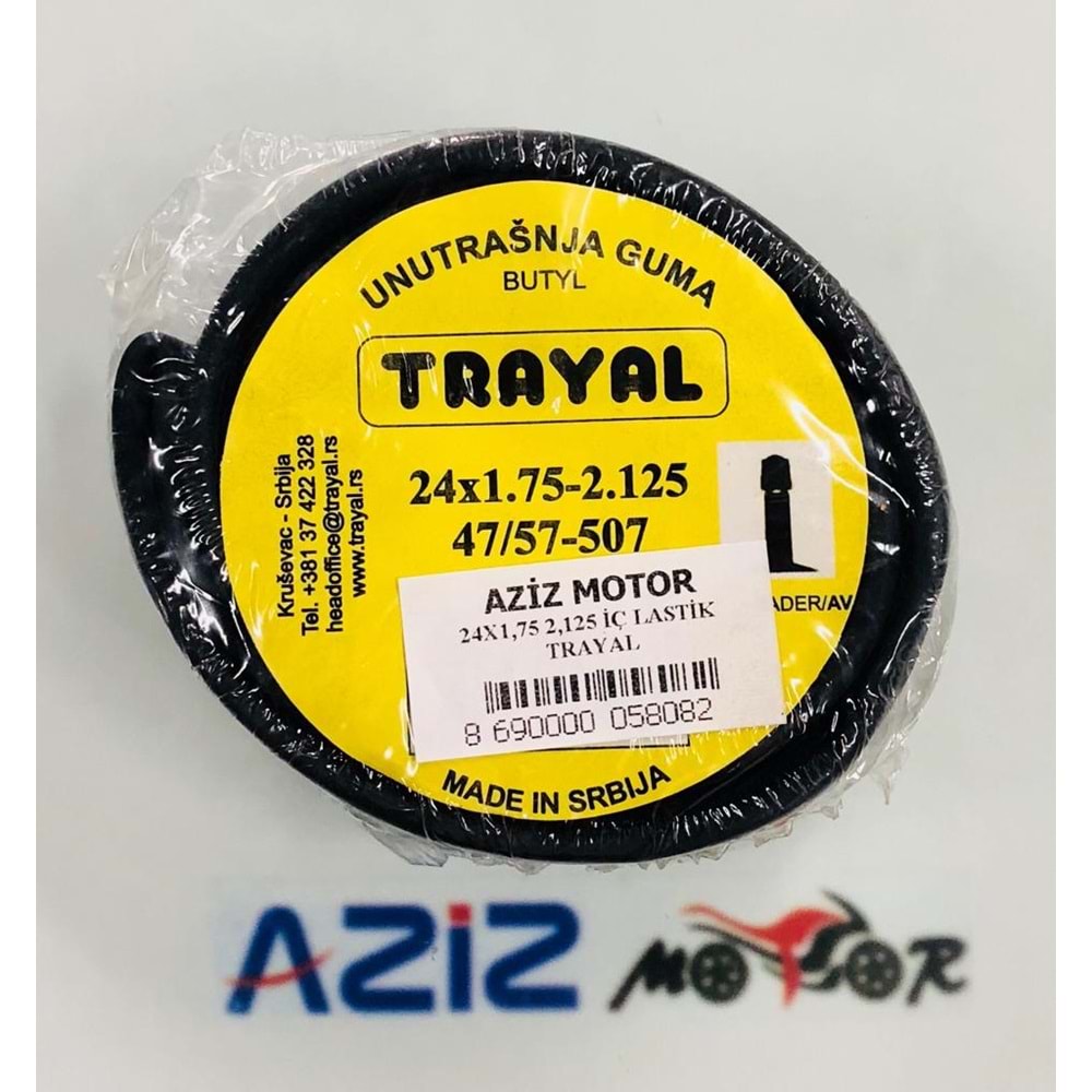 24X1,75 2,125 İÇ LASTİK KRT