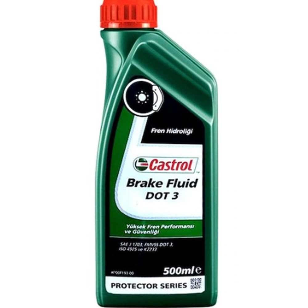 CASTROL HİDROLİK YAĞI DOT 3 500ML