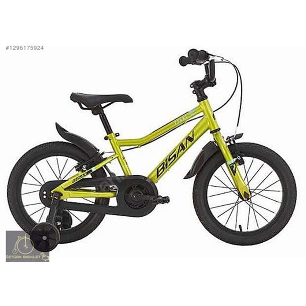 BİSAN FLOKİ 20 JANT YEŞİL RENK ETİKET SİYAH BİSİKLET