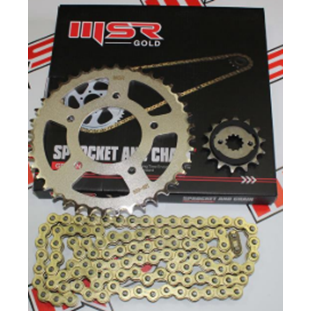 CF NK 250-SR 250 14T-40T ZİNCİR DİŞLİ SETİ ORİNGLİ MSR GOLD
