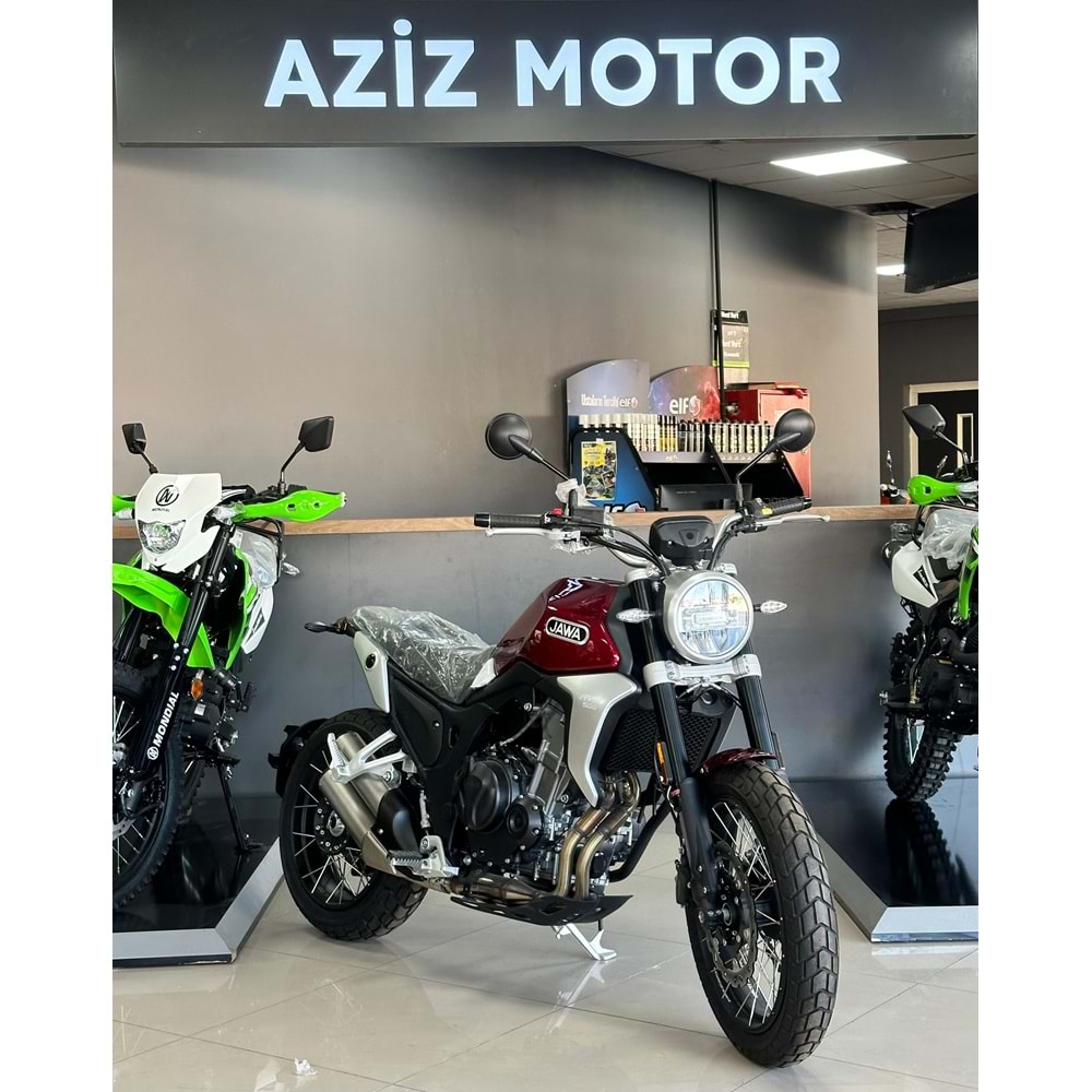 JAWA RVM 500 SCRAMLER ZF500F KIRMIZI MOTOSİKLET