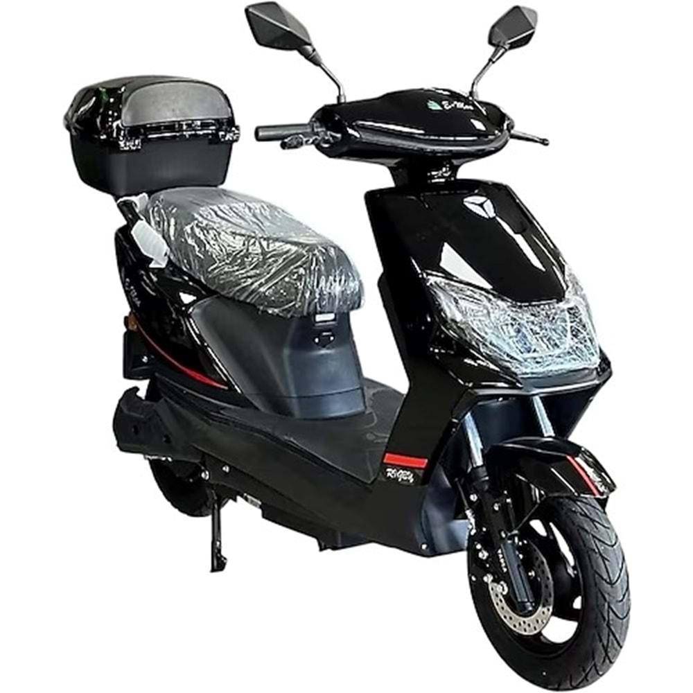 MONDİAL E-MON RIGBY ELEKTRIKLI MOTOSIKLET SİYAH-2024