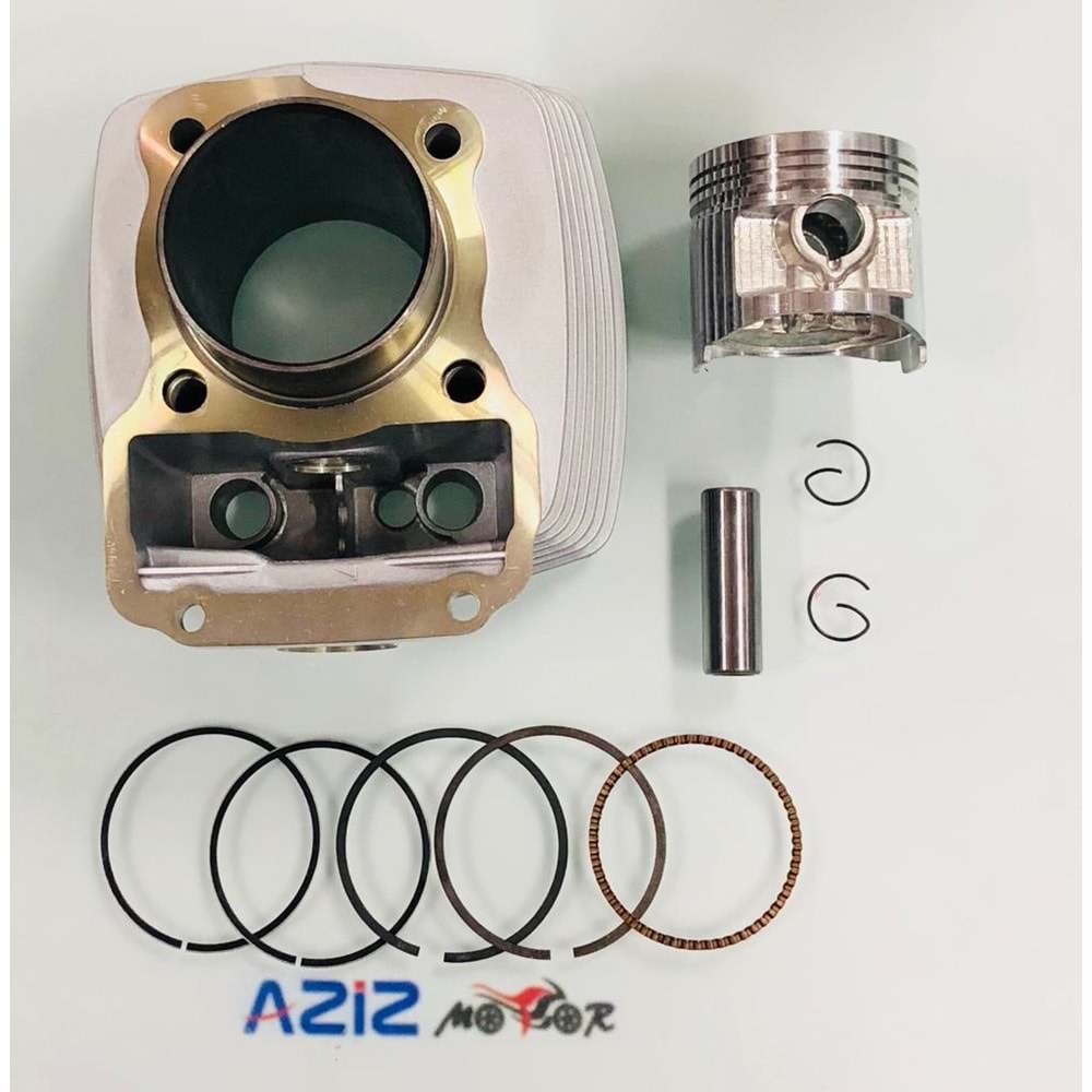 CG 125 MSR SİLİNDİR KOMPLE 56.5mm (13 PERNO) 69 BOY