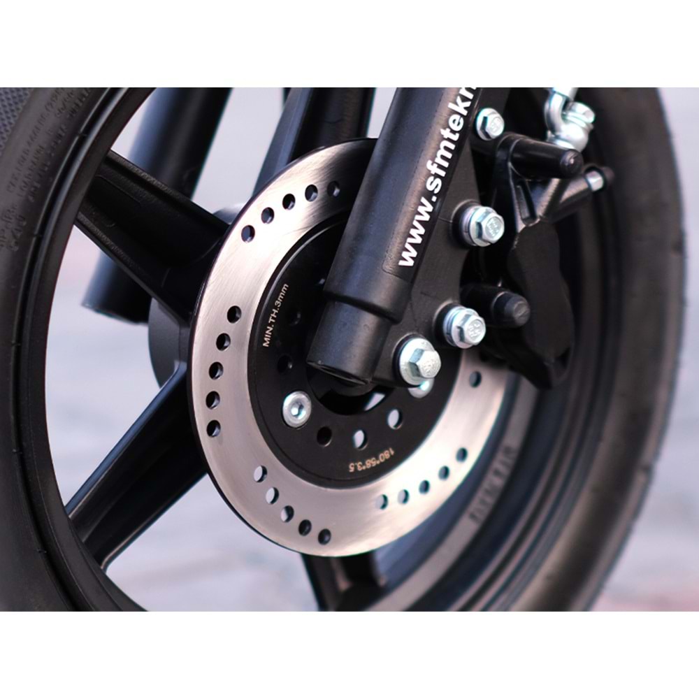 SFM BUNDERA 50cc SCOOTER KIRMIZI-2024