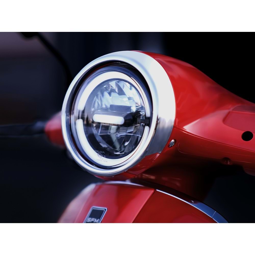 SFM BUNDERA 50cc SCOOTER KIRMIZI-2024