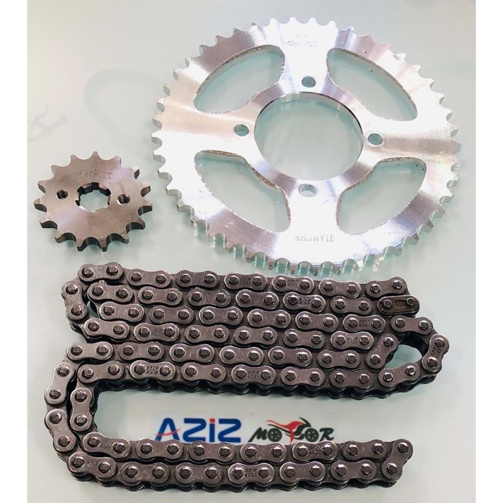 CUP ZİNCİR DİŞLİ SETİ KOMPLE