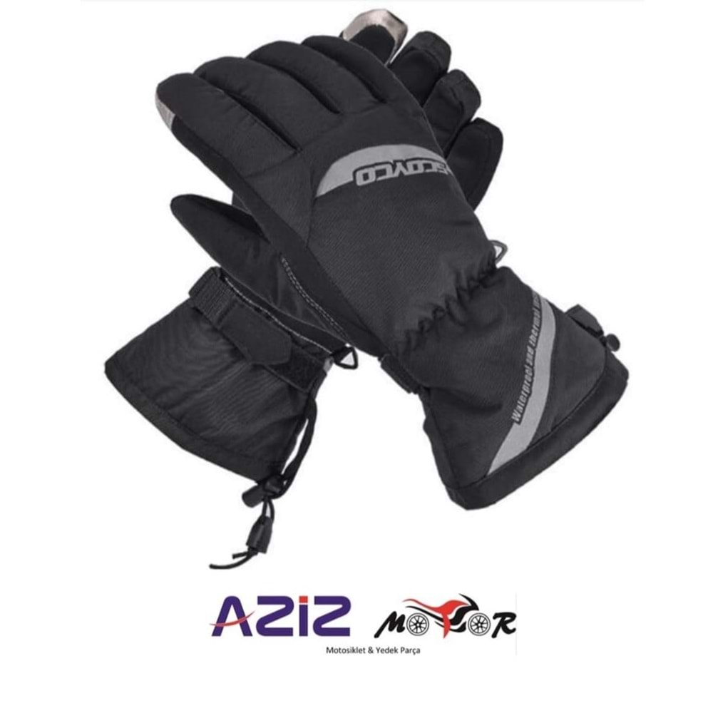 SCOYCO MC41 KIŞLIK ELDİVEN SİYAH XXL