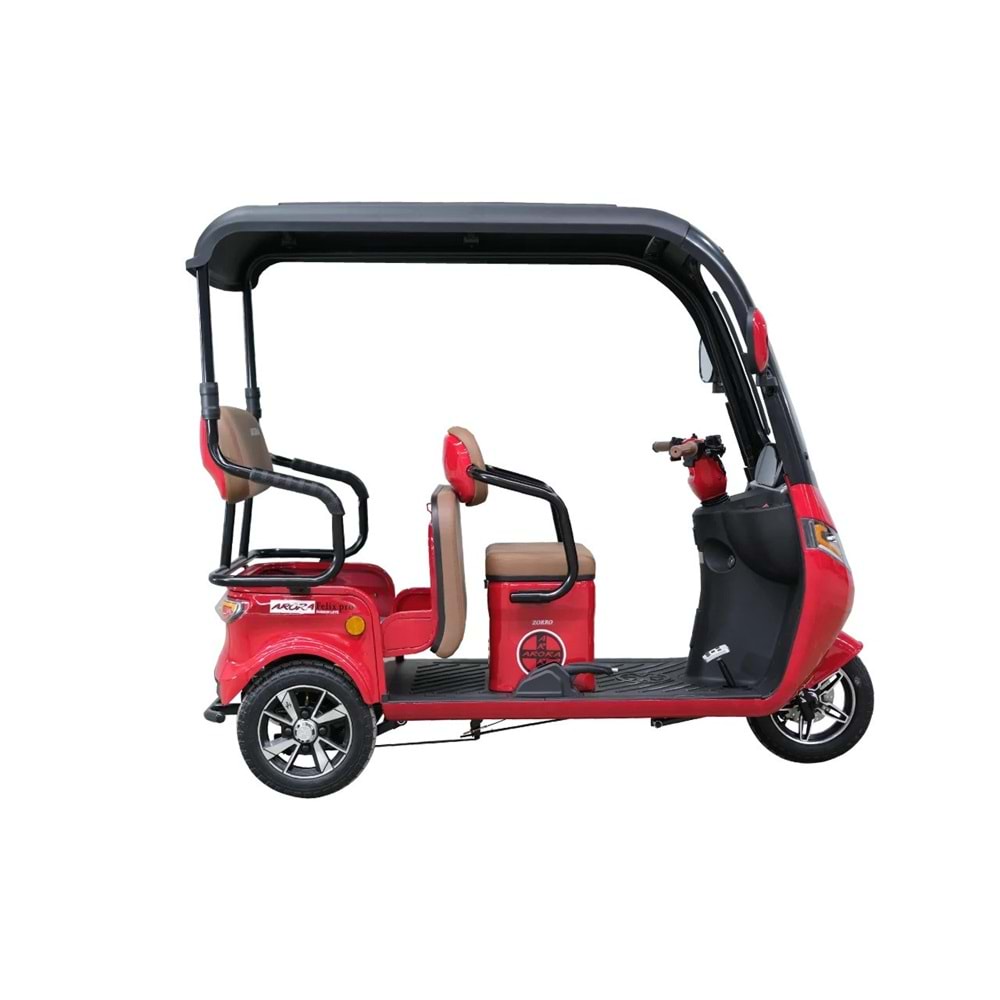 ARORA FELIX PRO ÜÇ TEKERLEKLİ MOPED KIRMIZI
