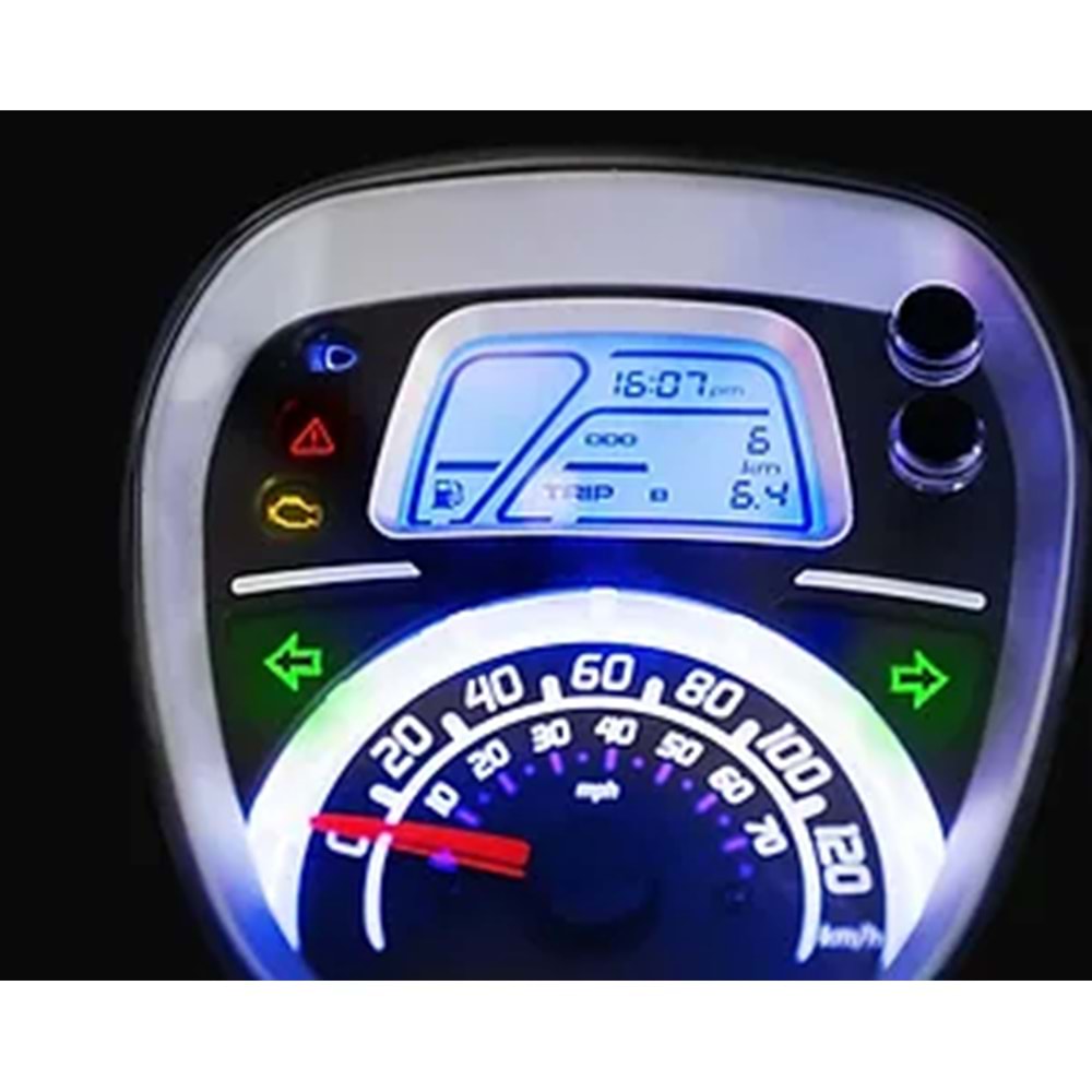 QJ MOTOR VPS 125 SCOOTER SİYAH-2023