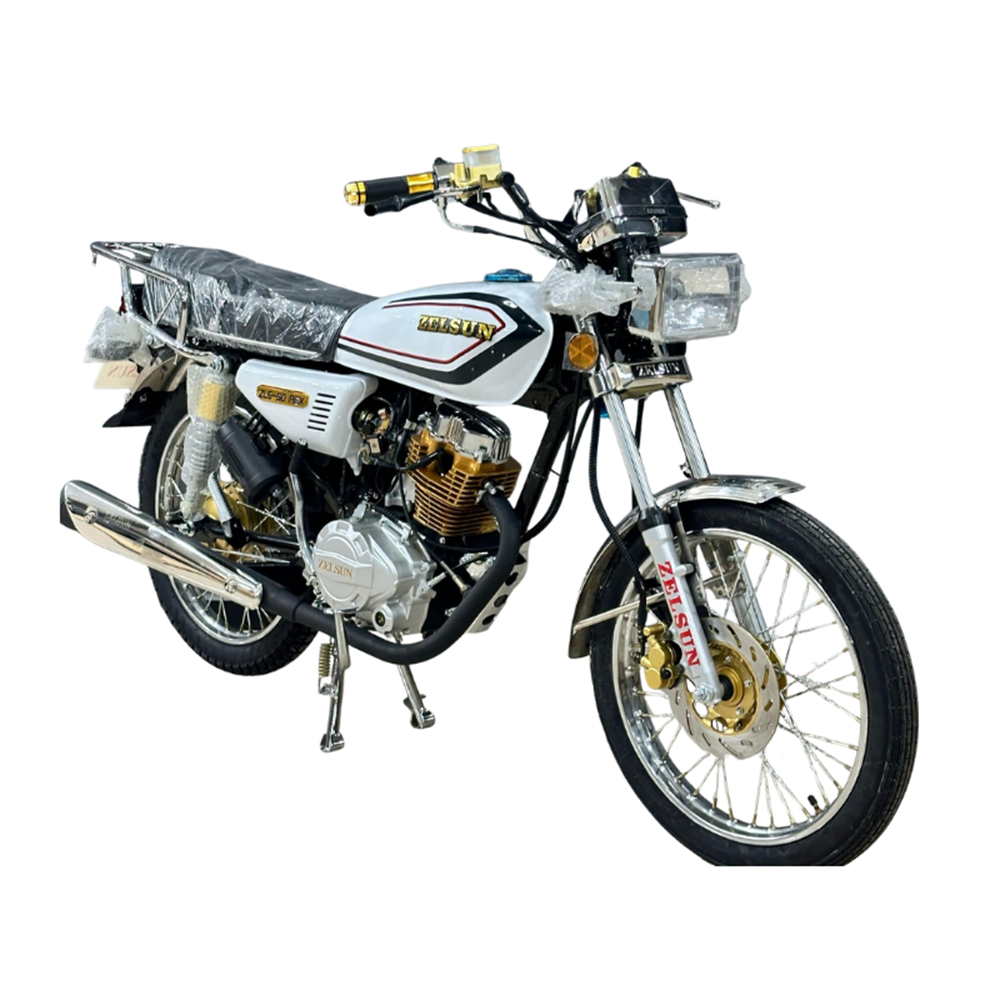 ZELSUN ZLS-50 REX MOTOSİKLET BEYAZ MODİFİYE 36 TEL JANT-2024