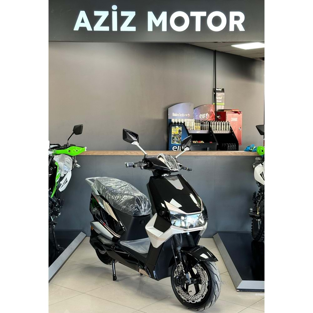 ARORA ZR7 E-BIKE SCOOTER SİYAH/GRİ