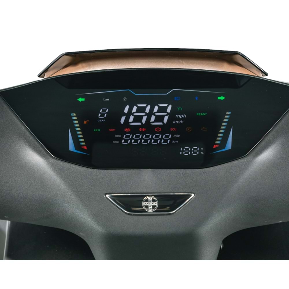 ARORA ZR7 E-BIKE SCOOTER BEYAZ-2025