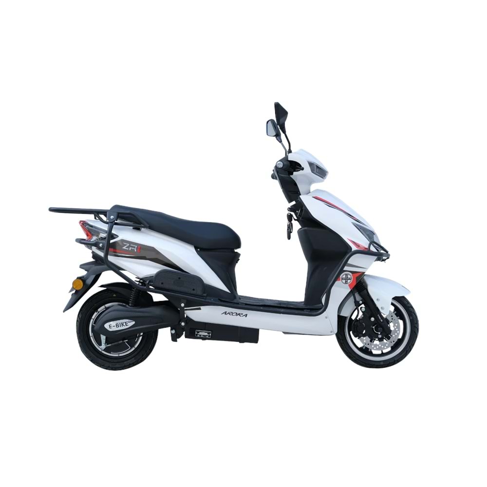 ARORA ZR1 İKİ TEKERLEKLİ MOPED BEYAZ