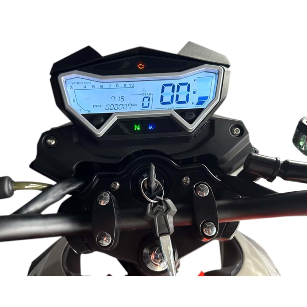 ARORA SHARK 125 İKİ TEKERLEKLİ MOTOSİKLET GRİ