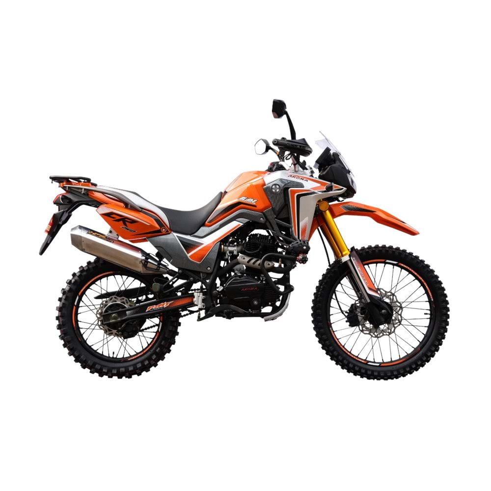 ARORA CR 250 İKİ TEKERLEKLİ MOTOSİKLET TURUNCU
