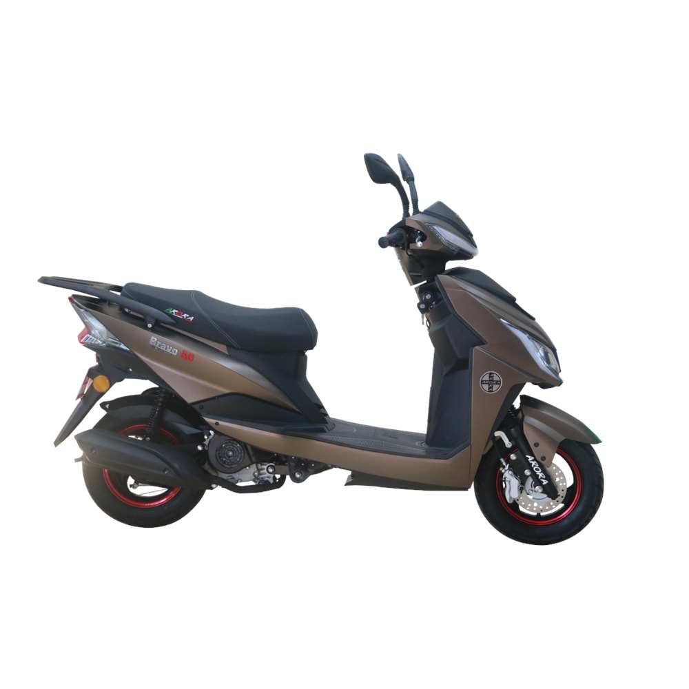 ARORA BRAVO 50 İKİ TEKERLEKLİ MOPED KAHVERENGİ
