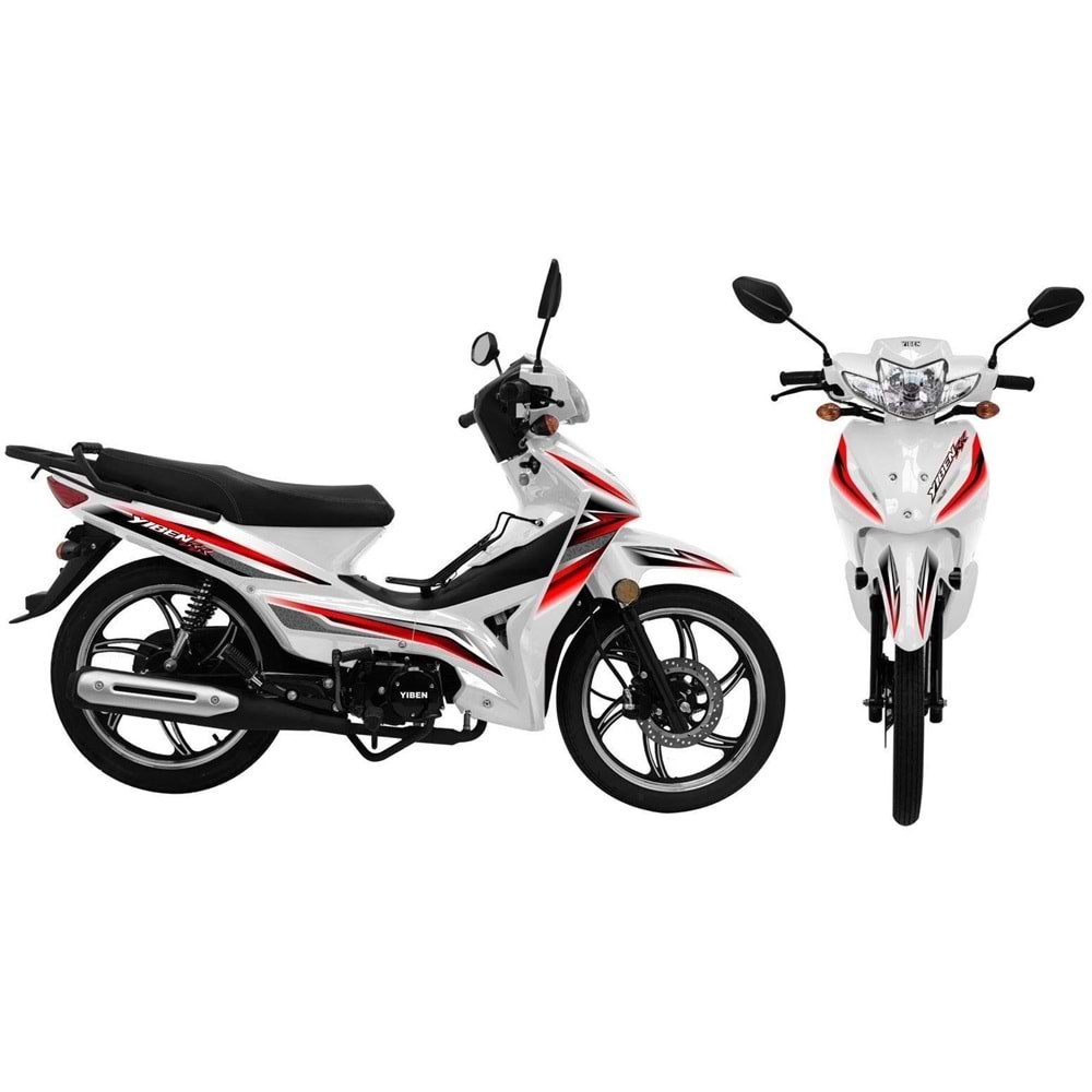 YİBEN CUB 50cc YB50-1 BEYAZ-2025