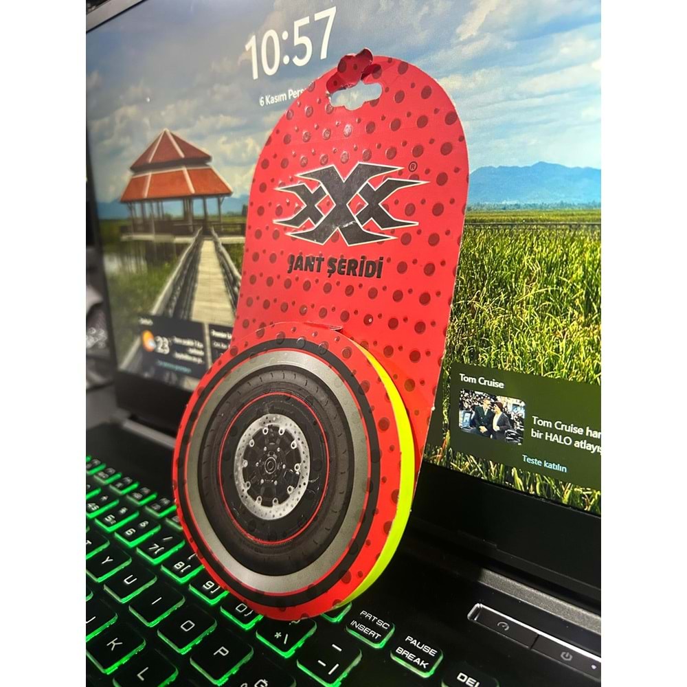 XXX JANT ŞERİDİ NEON SARI RENK