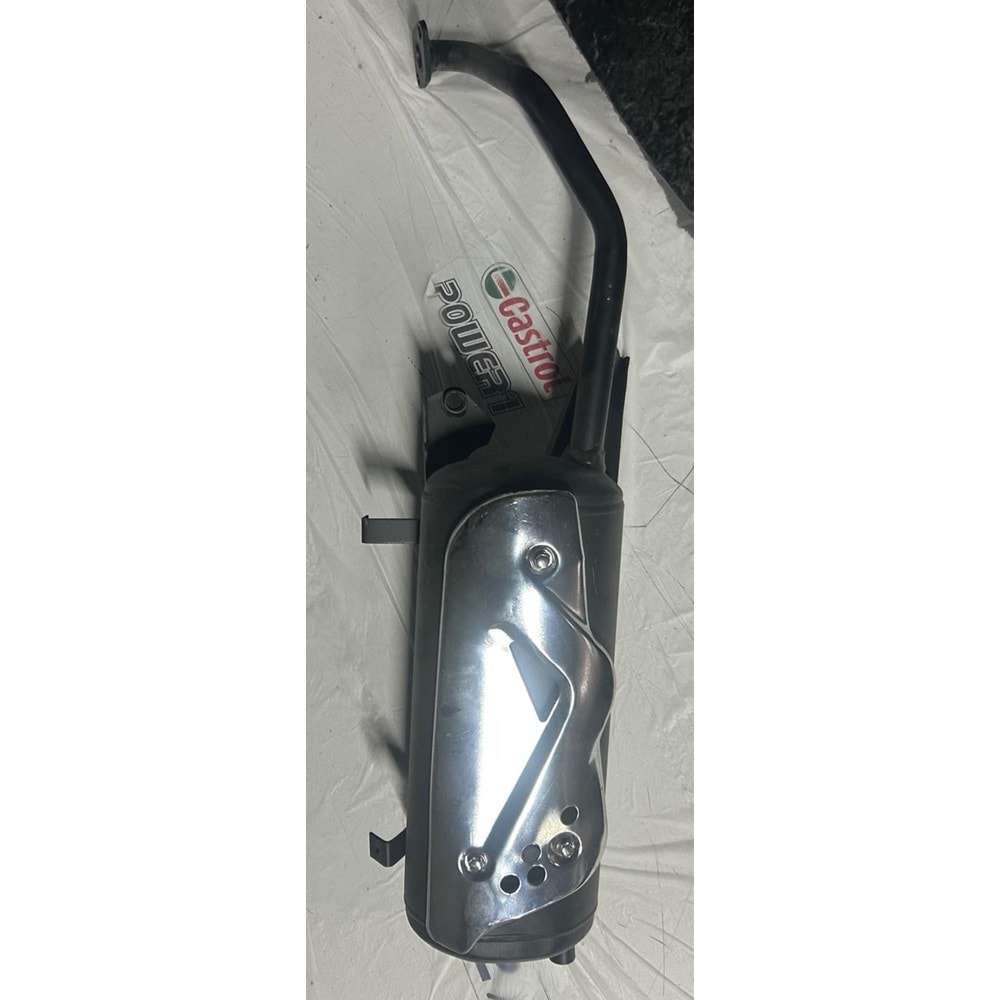 SCOOTER SİYAH EGZOZ
