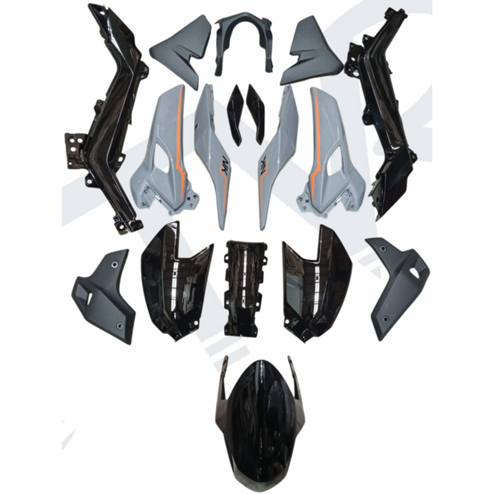 CF MOTO NK250 KAPORTA SETİ SİYAH