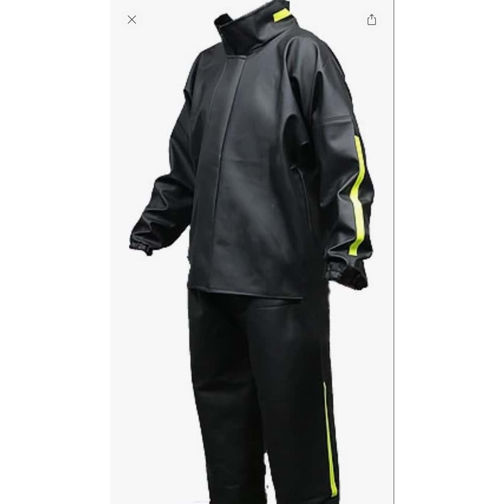 AWB Motosiklet Yağmurluk Pvc TAKIM XL