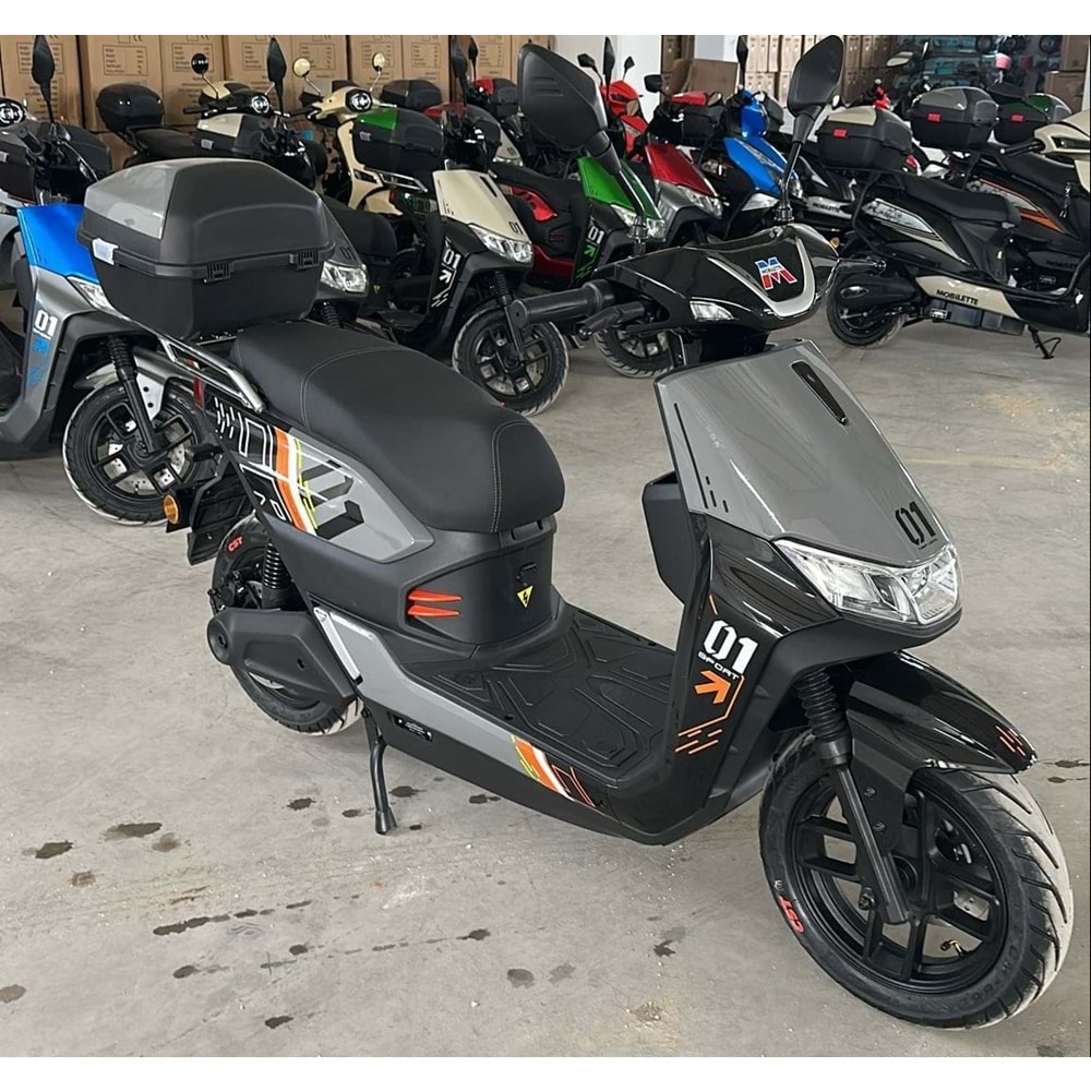 MOBİLETTE TİGER 12000 - GRİ (TİTANYUM)