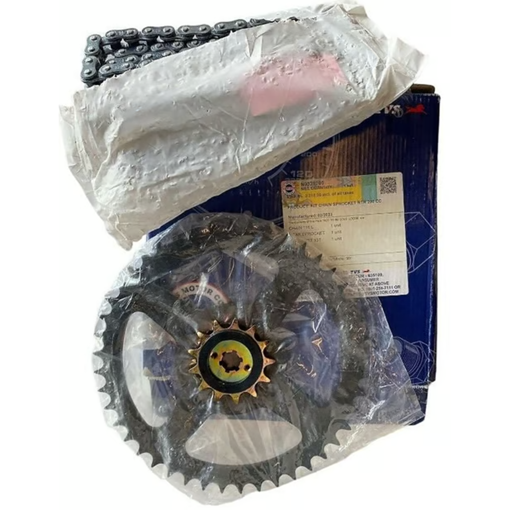 TVS APACHE RTR 200 ZİNCİR DİŞLİ SETİ ORJİNAL