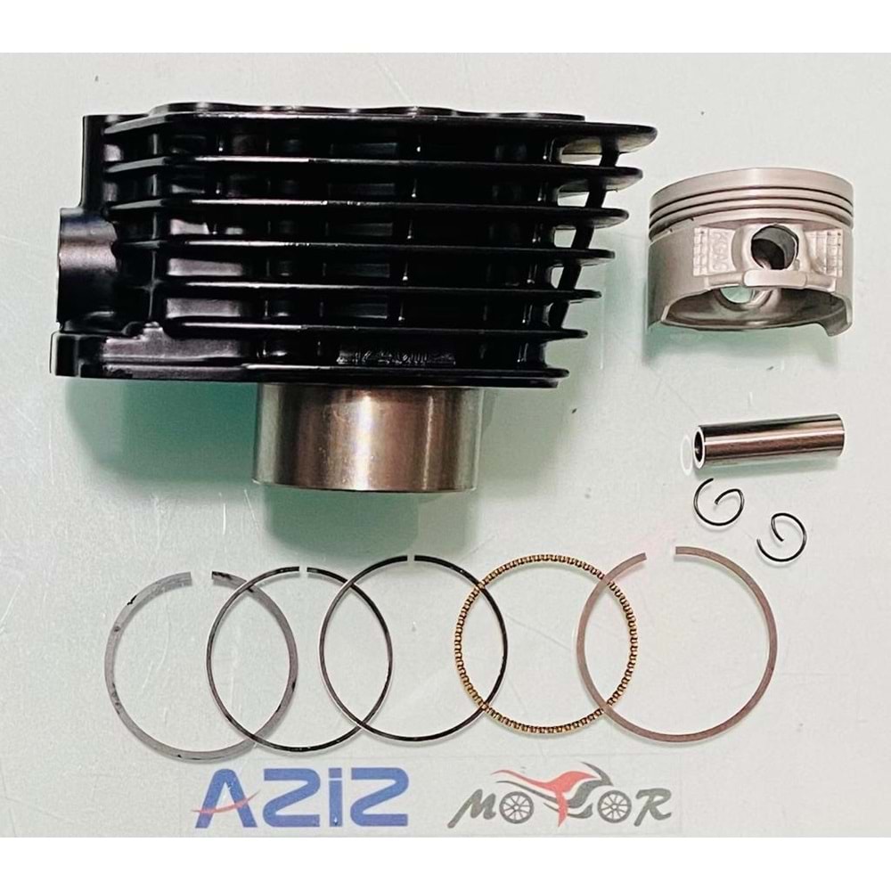 CG 125 SİLİNDİR KOMPLE 13 PERNO SİYAH TVR