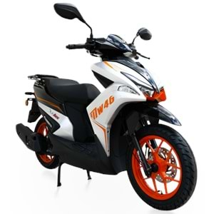 MOTOLUX MW46 125cc SCOOTER TURUNCU BEYAZ