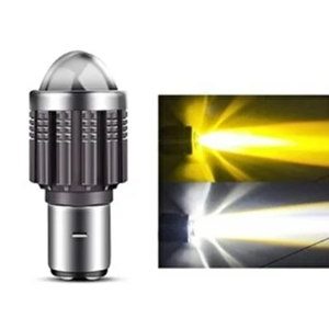 MOTOSİKLET ÖN FAR AMPULU 12V 35-35 TAIYI LED 2 FİŞLİ