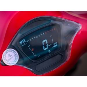 SFM BUNDERA 50cc SCOOTER KIRMIZI-2024