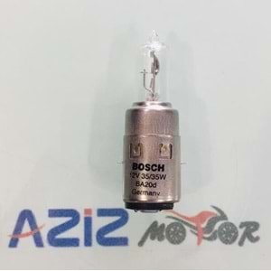 MOTOSİKLET ÖN FAR AMPULU BOSCH 12V 35/35W