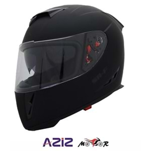 COX SR-F MAT SİYAH KASK XL