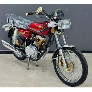 ZELSUN ZLS-50 REX MOTOSİKLET KIRMIZI MODİFİYE 72 TEL JANT