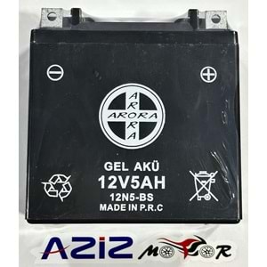 12V 5 AH AKÜ ARORA