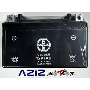 12V 7 AH YTX7A SCOOTER AKÜ ARORA
