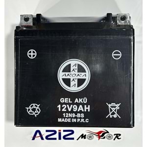 12V 9AH DİK AKÜ ARORA