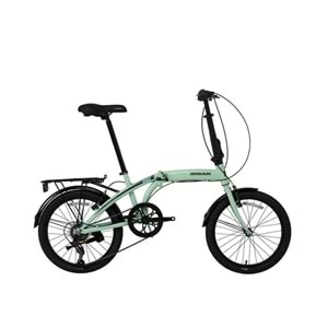 BİSAN TWIN-23 20 JANT KATLANIR BİSİKLET MİNT YEŞİL- YEŞİL/SİYAH