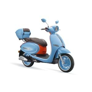 ARORA CAPPUCINO 125 SCOOTER MAVİ-TURUNCU EURO 5