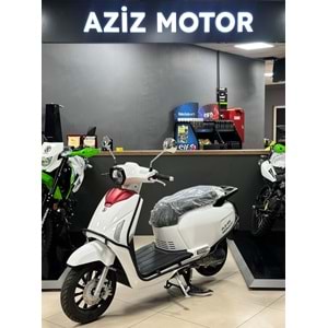 ZELSUN ZLS-125 MONACO SCOOTER - BEYAZ-2024
