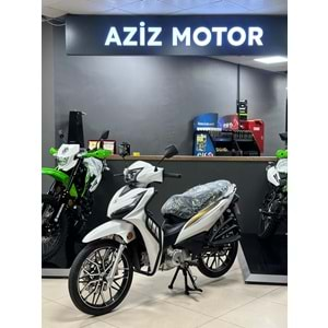 ZELSUN CUP ZLS-50 CITY PRO MOTOSİKLET BEYAZ