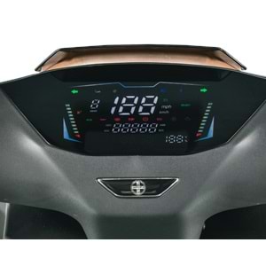 ARORA ZR7 E-BIKE SCOOTER SİYAH/TURUNCU-2025